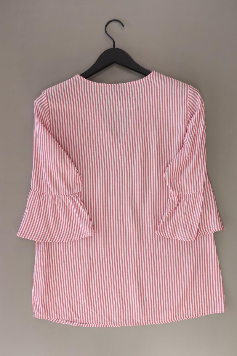 Bexleys Bluse Gr. 38 gestreift 3/4 Ärmel rot aus Baumwolle