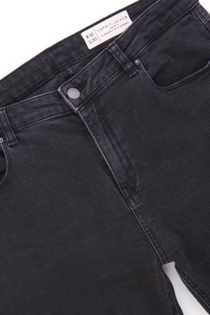 Esprit Skinny Jeans Gr. W32/L28 grau aus Baumwolle