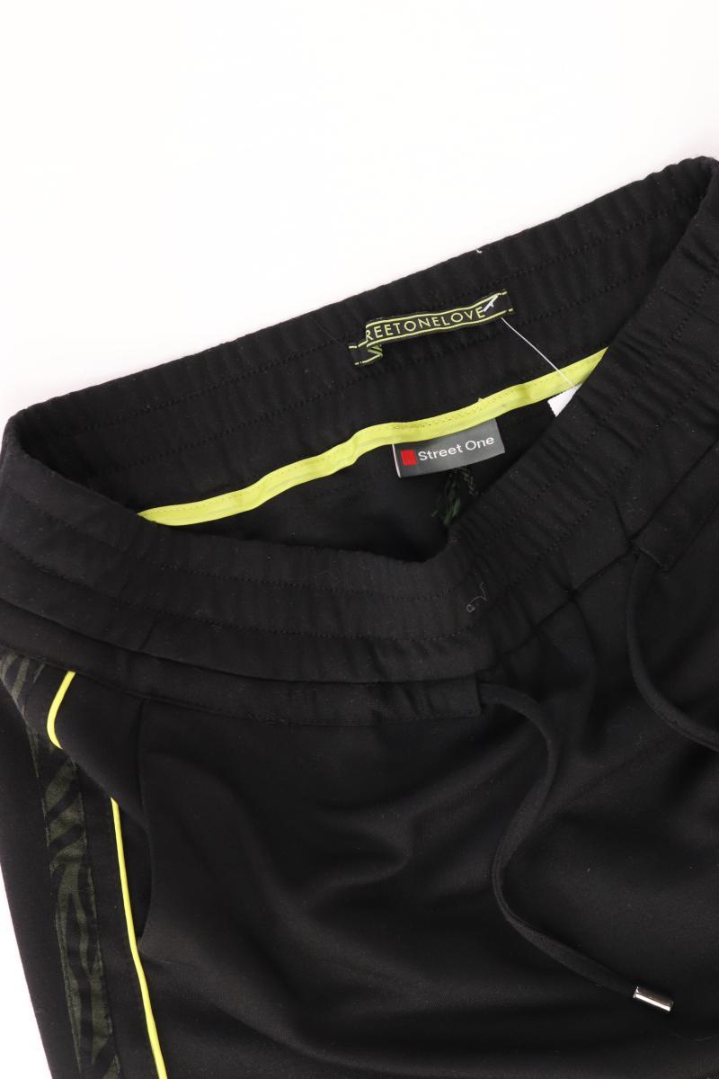 Street One Stretchrock Gr. 34 neuwertig schwarz aus Polyester
