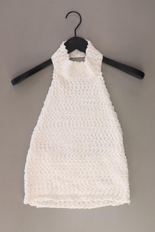 Zara Neckholdertop Gr. L creme aus Polyester