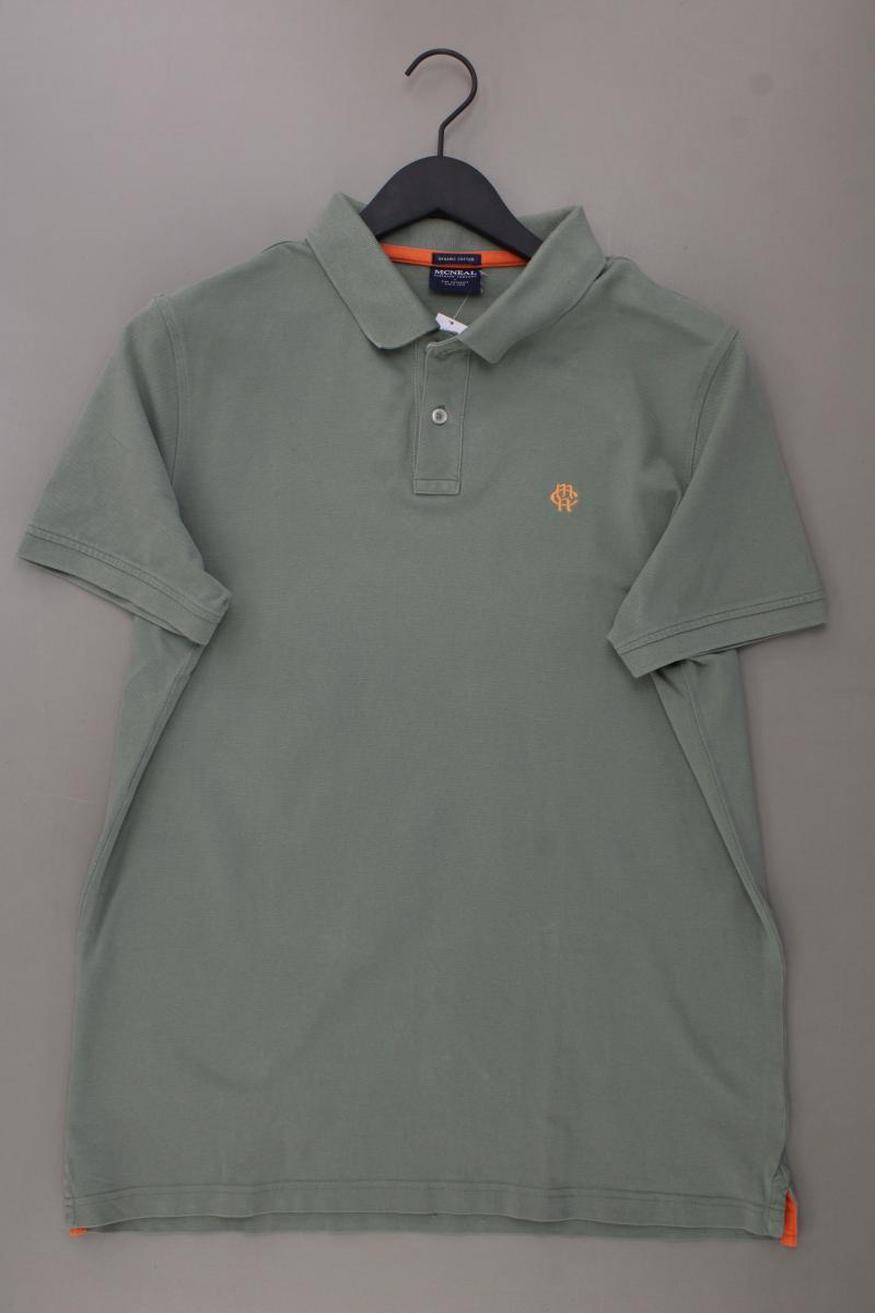 McNeal Poloshirt für Herren Gr. XL Kurzarm grün aus Baumwolle