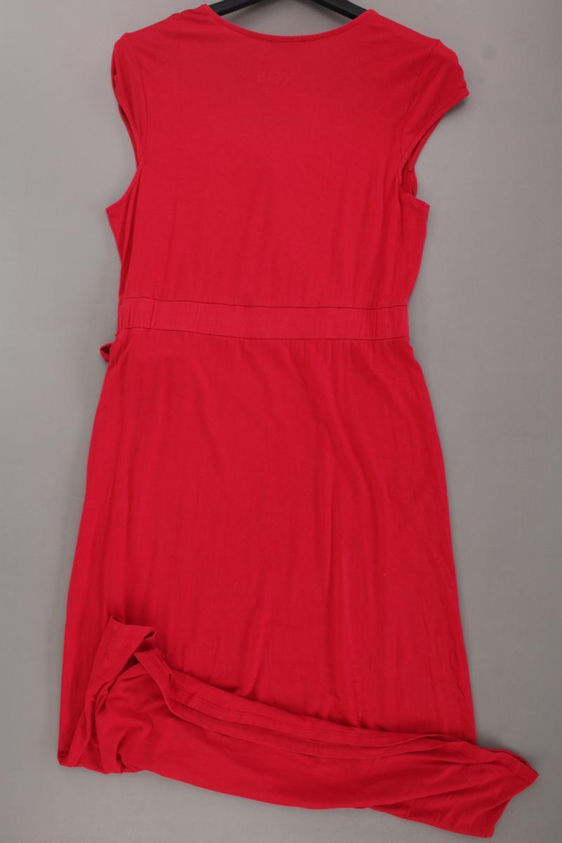 Street One Jerseykleid Gr. 38 Kurzarm rot aus Viskose