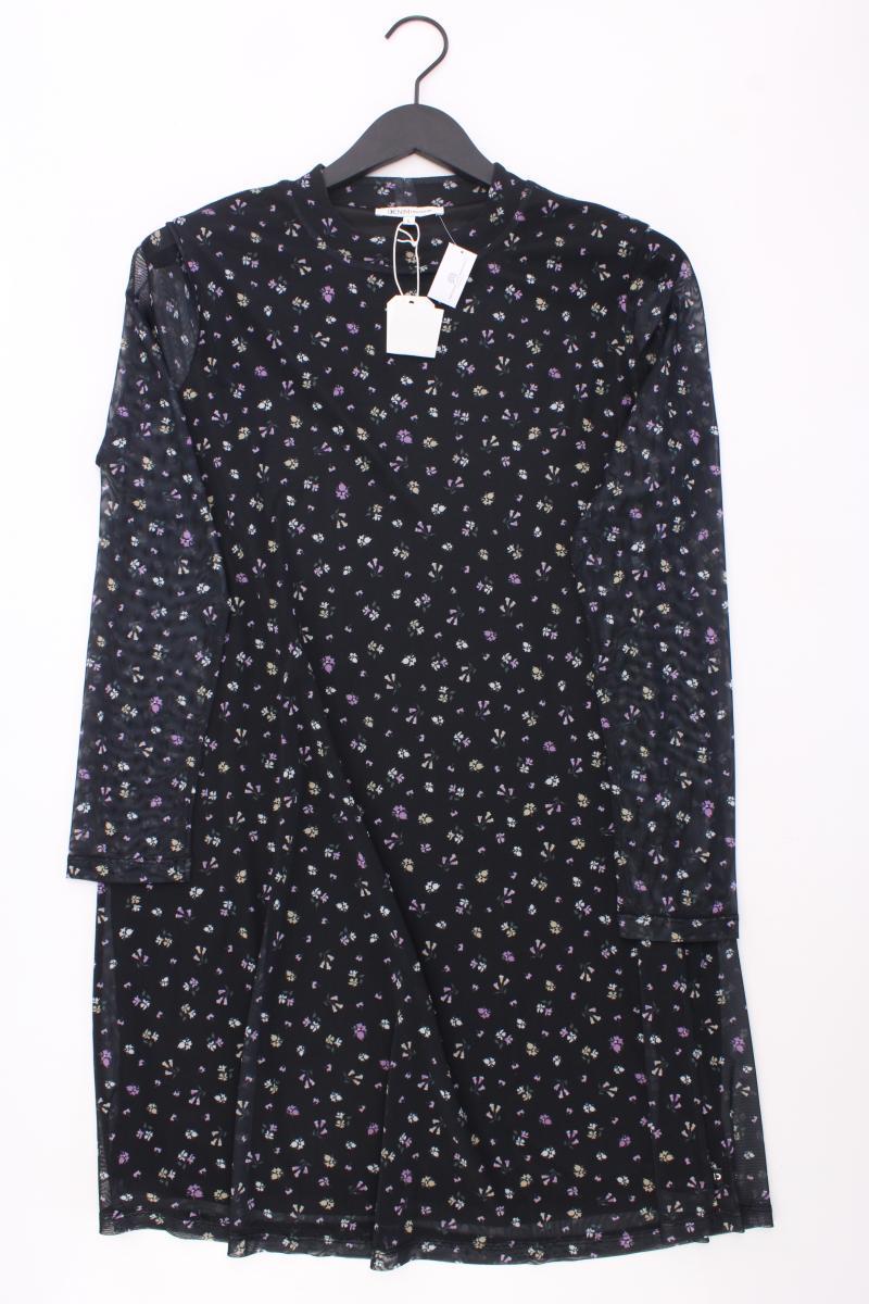Tom Tailor (Denim) Langarmkleid Gr. L mit Blumenmuster neu mit Etikett blau