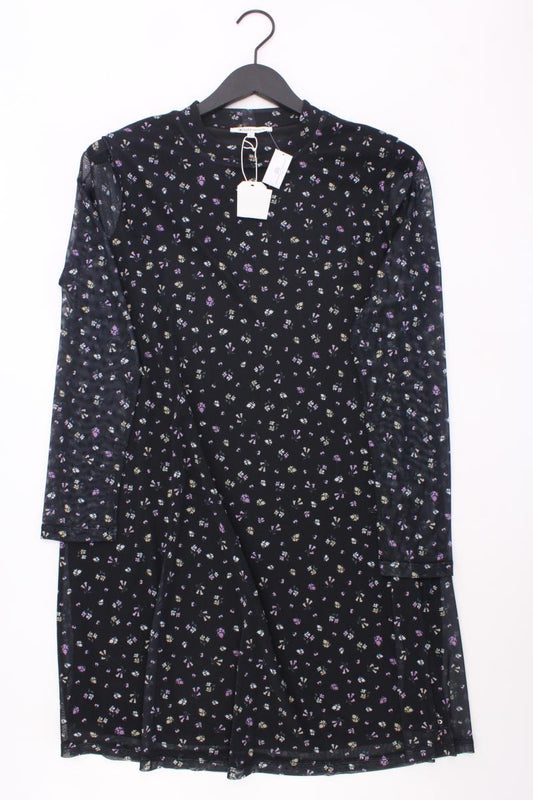 Tom Tailor (Denim) Langarmkleid Gr. L mit Blumenmuster neu mit Etikett blau