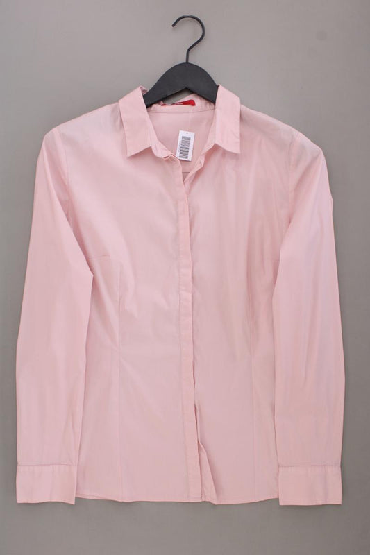 s.Oliver Langarmbluse Gr. 40 rosa aus Baumwolle