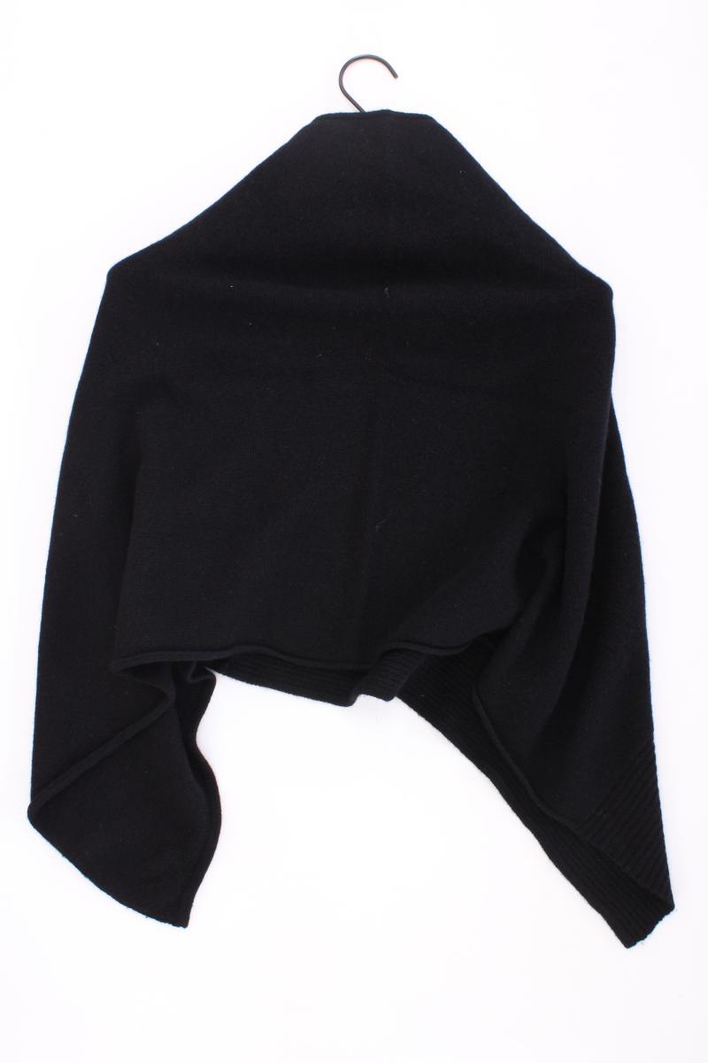 MARK ADAM Poncho Gr. OneSize schwarz aus Wolle