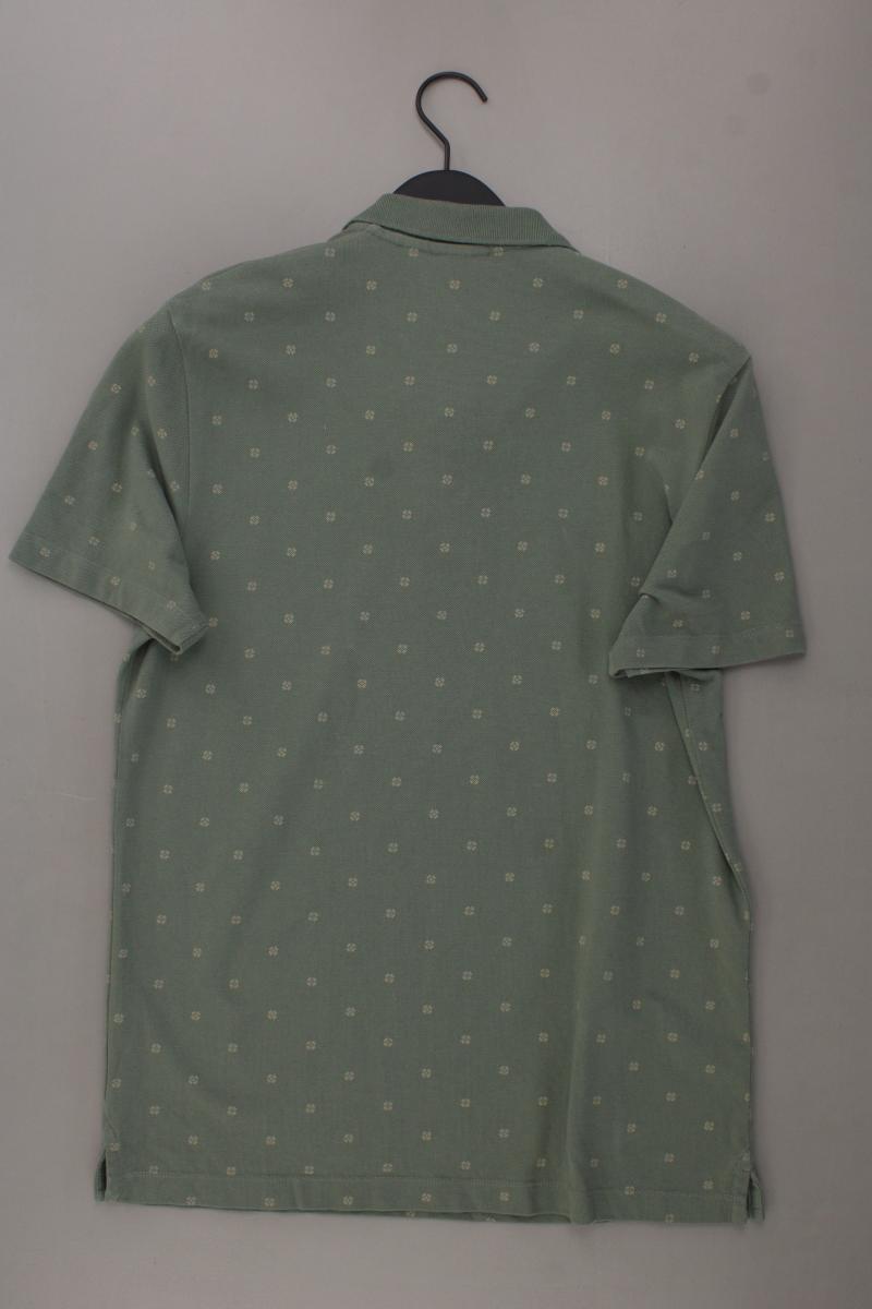 s.Oliver Poloshirt für Herren Gr. M neuwertig Kurzarm grün aus Baumwolle