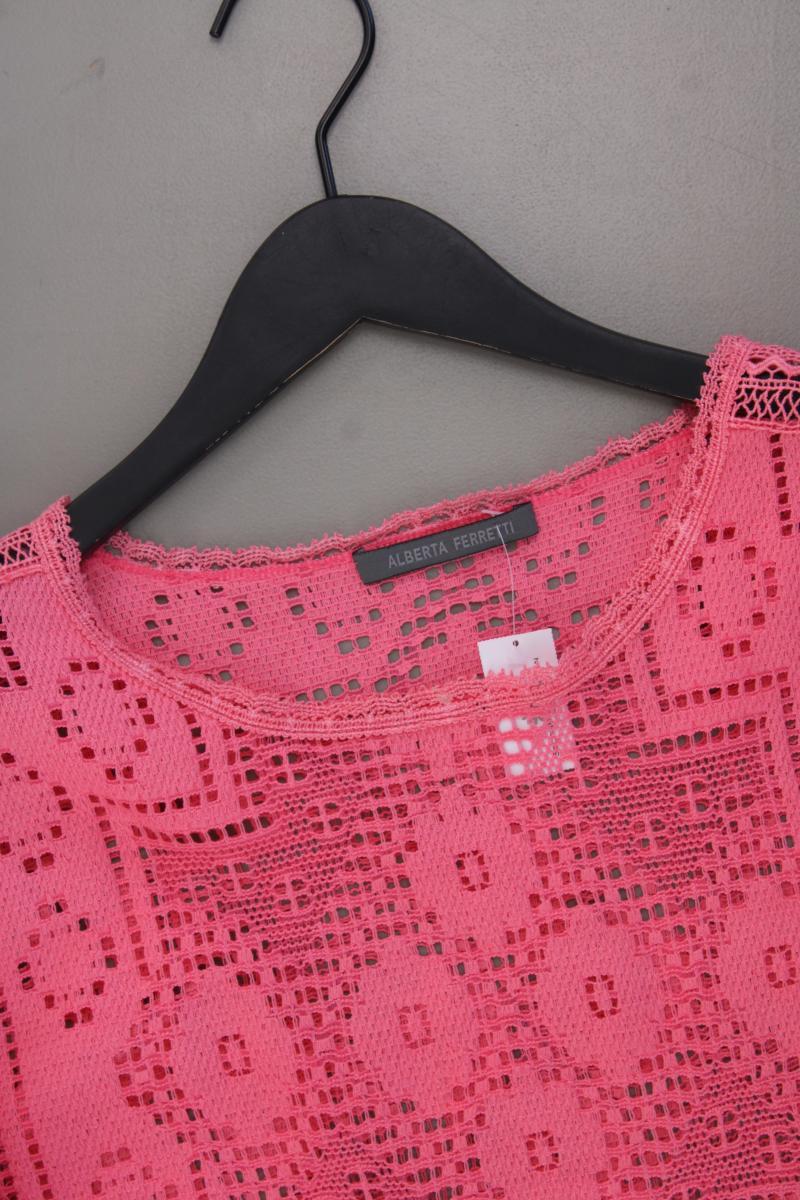 Alberta Ferreti Oversize-Bluse Gr. 42 3/4 Ärmel pink