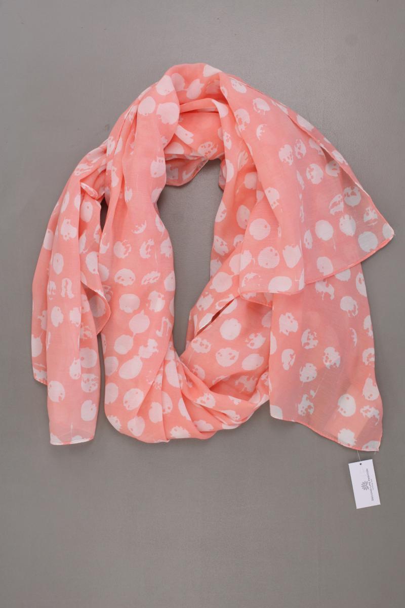 Tuch orange aus Polyester