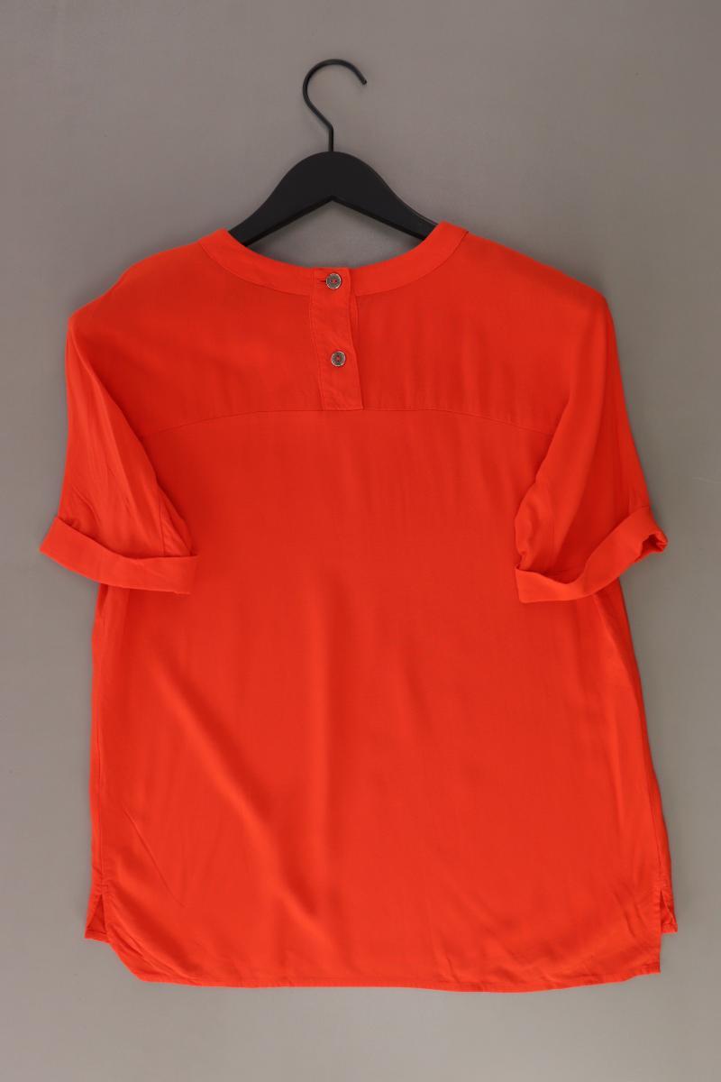 Esprit Kurzarmbluse Gr. 36 orange