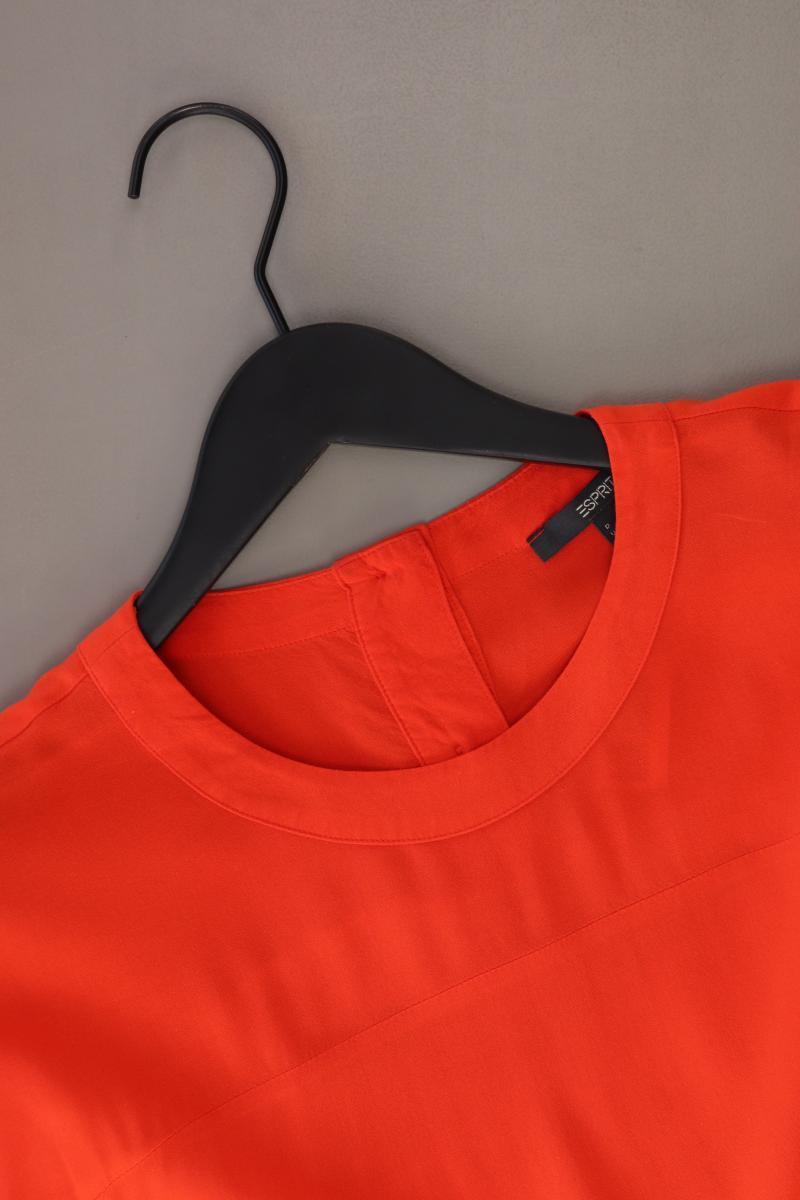 Esprit Kurzarmbluse Gr. 36 orange