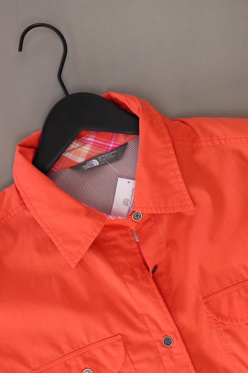 The North Face Kurzarmbluse Gr. L orange aus Baumwolle