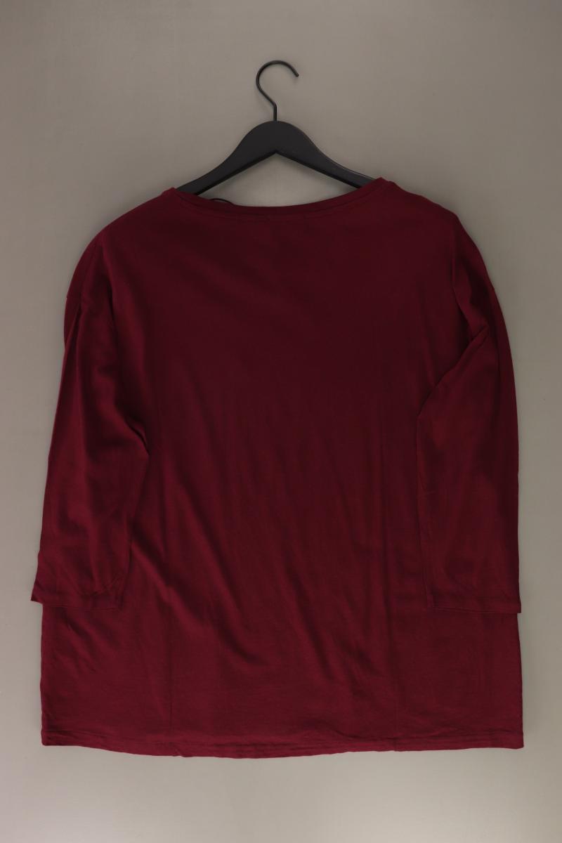 Triangle by s.Oliver Regular Shirt Gr. 48 3/4 Ärmel mit Pailletten rot