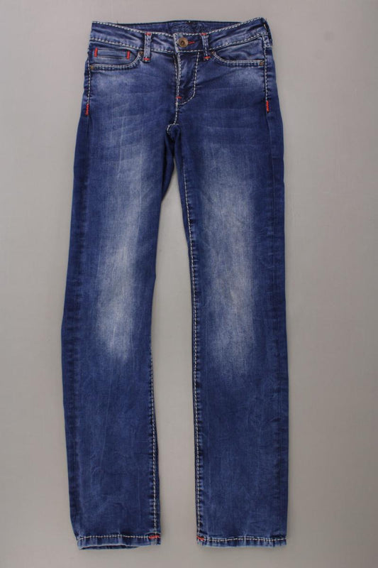 Soccx Straight Jeans Gr. 34 blau
