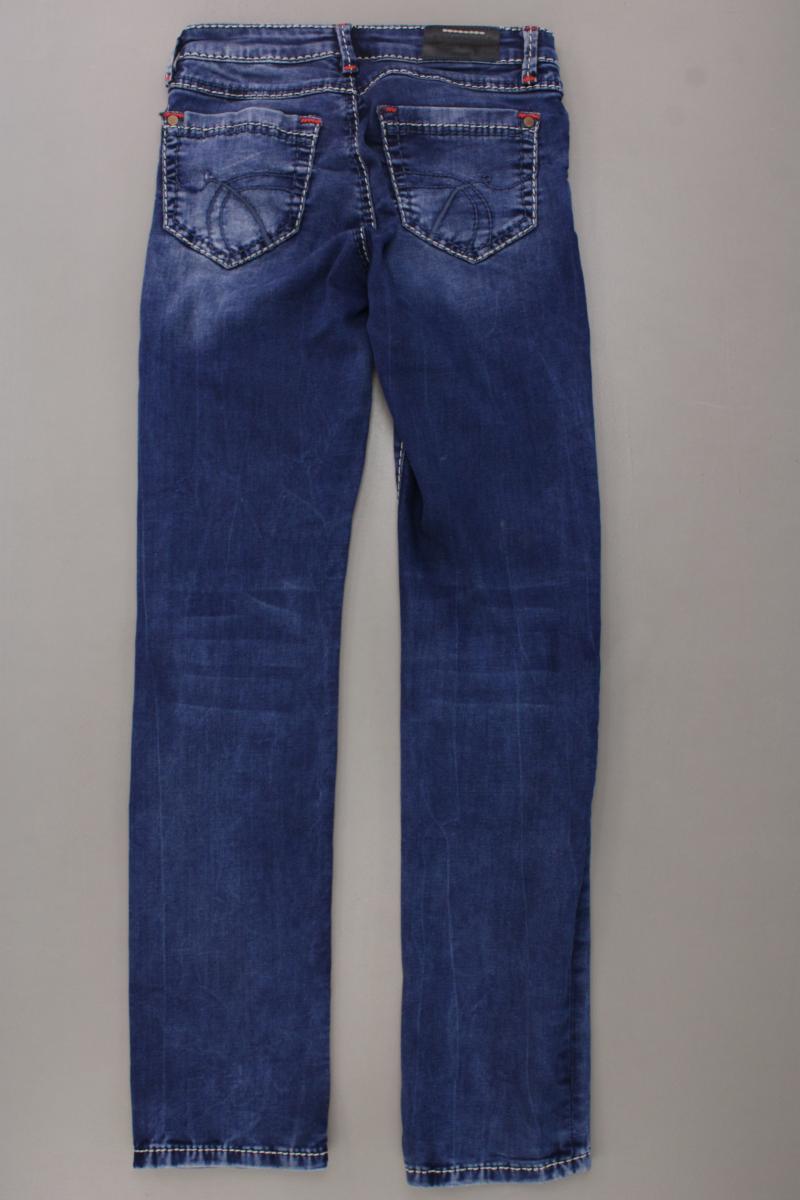 Soccx Straight Jeans Gr. 34 blau