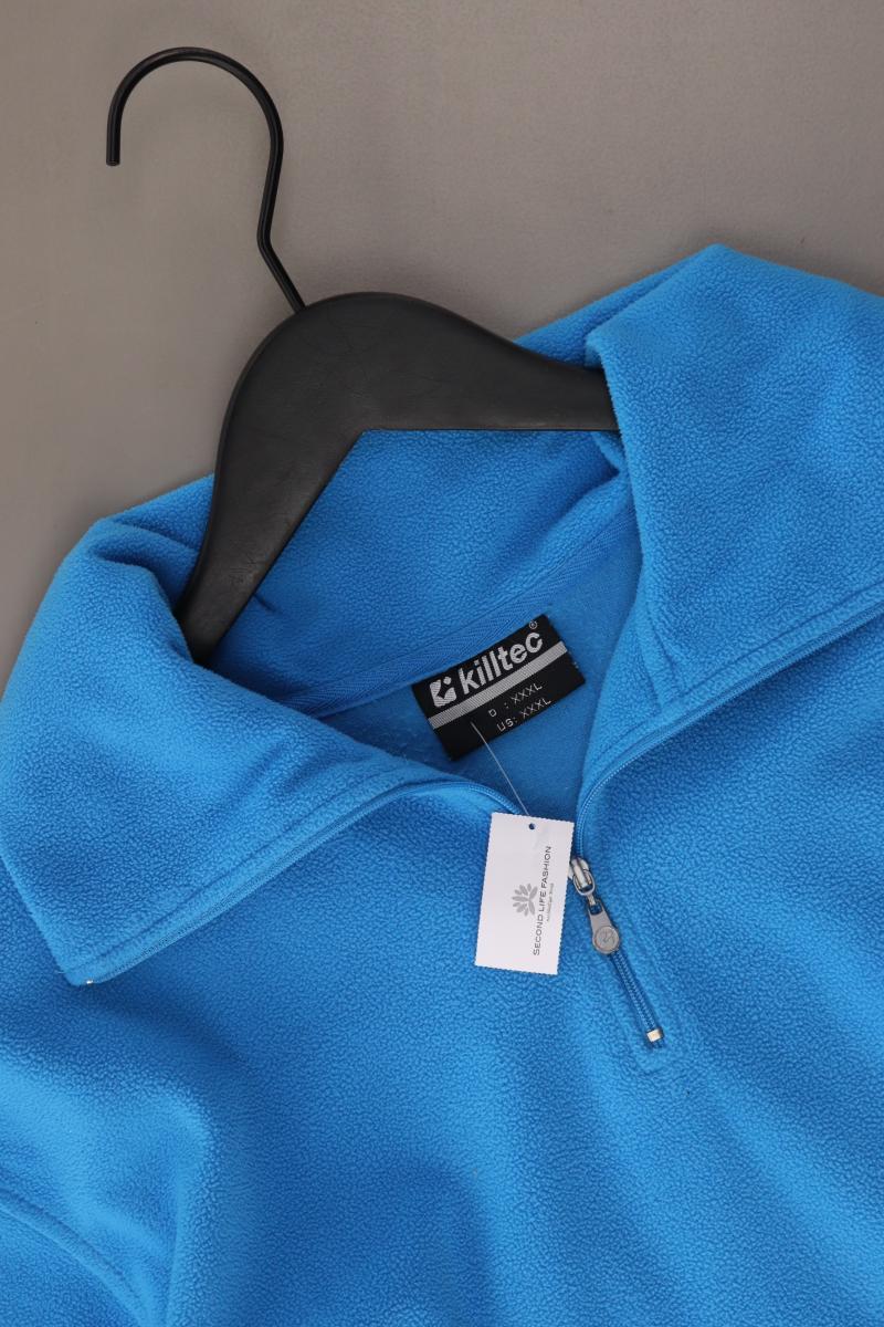 Killtec Fleecepullover Gr. XXXL blau aus Polyester