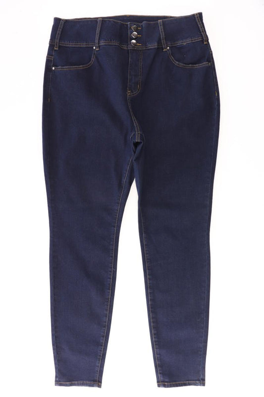 Zizzi Skinny Jeans Gr. 50 blau aus Baumwolle