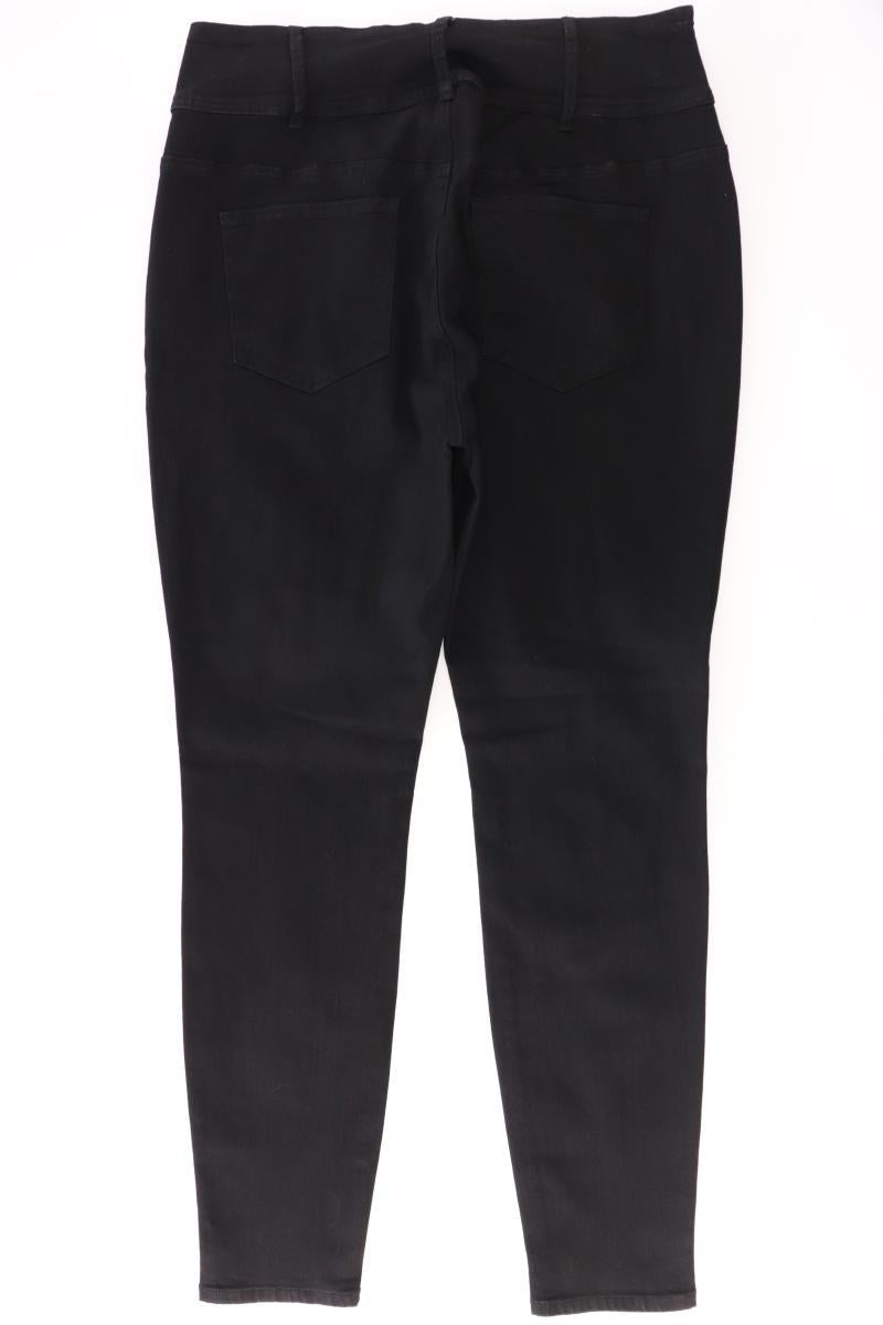 Zizzi Straight Jeans Gr. 50 schwarz aus Baumwolle