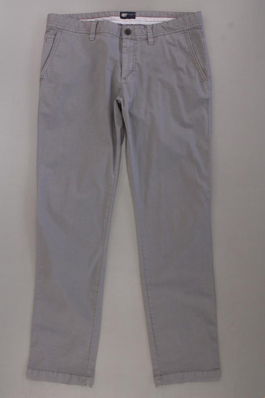 Milano Italy Chinohose für Herren Gr. W34/L34 grau aus Baumwolle