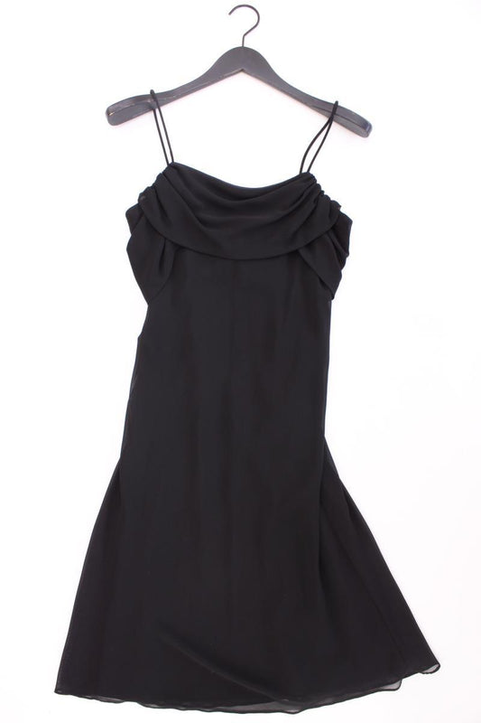 Marco Pecci Abendkleid Gr. 38 Träger schwarz aus Polyester