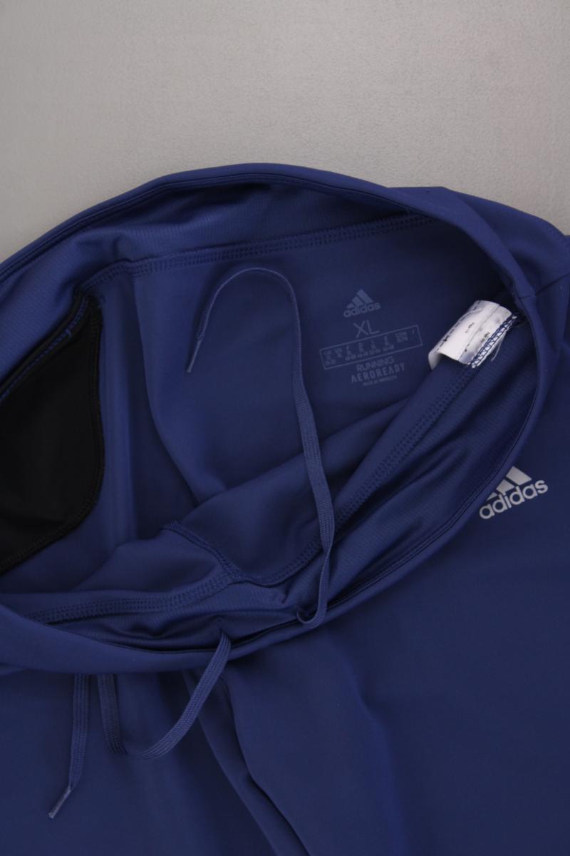 Adidas Sporthose Gr. XL neuwertig blau aus Polyester
