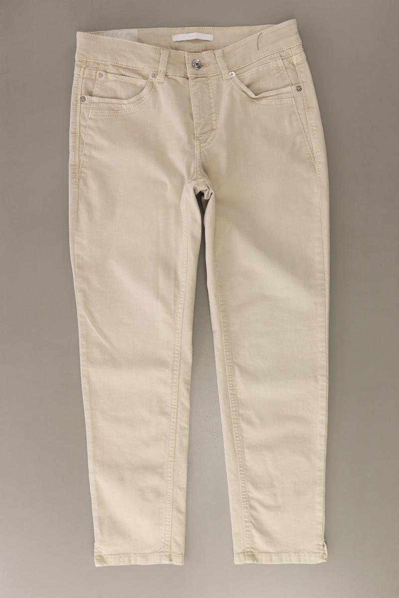MAC Straight Jeans Gr. 36/L26 creme aus Baumwolle