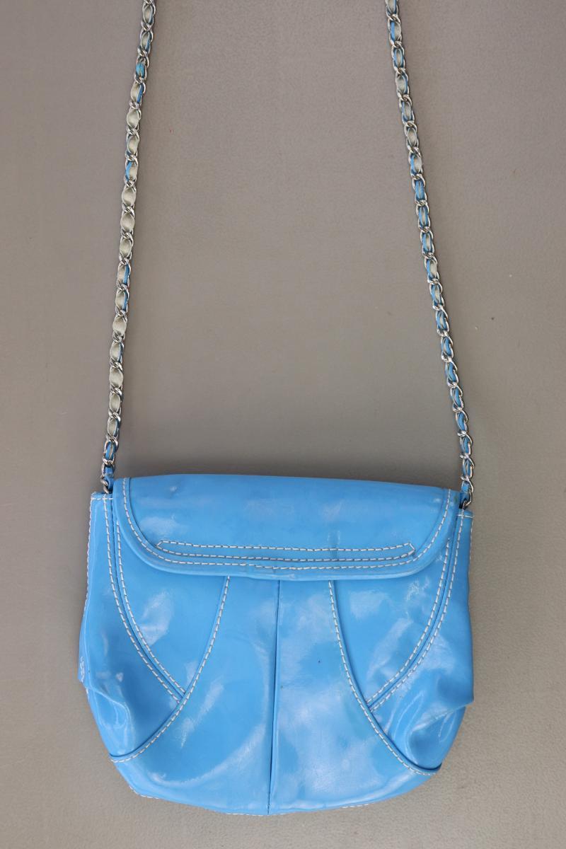 Silvio Tossi Tasche blau aus Kunstleder