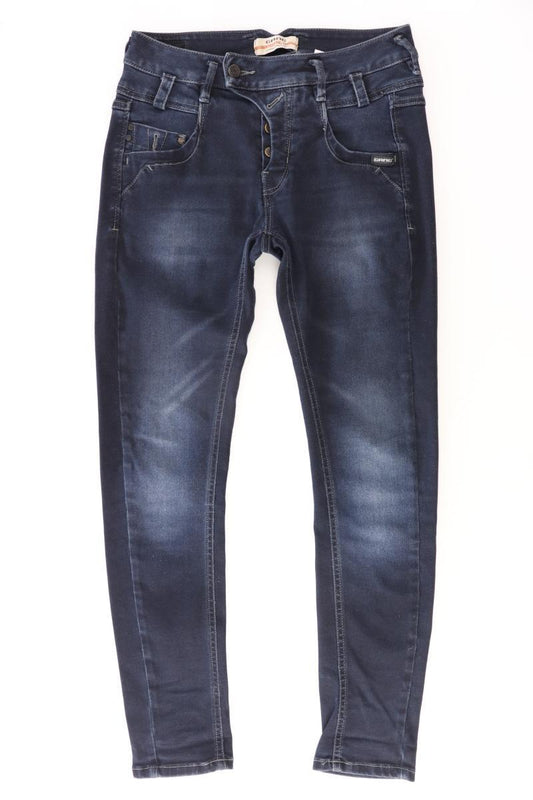 Gang Straight Jeans Gr. W28 blau aus Baumwolle