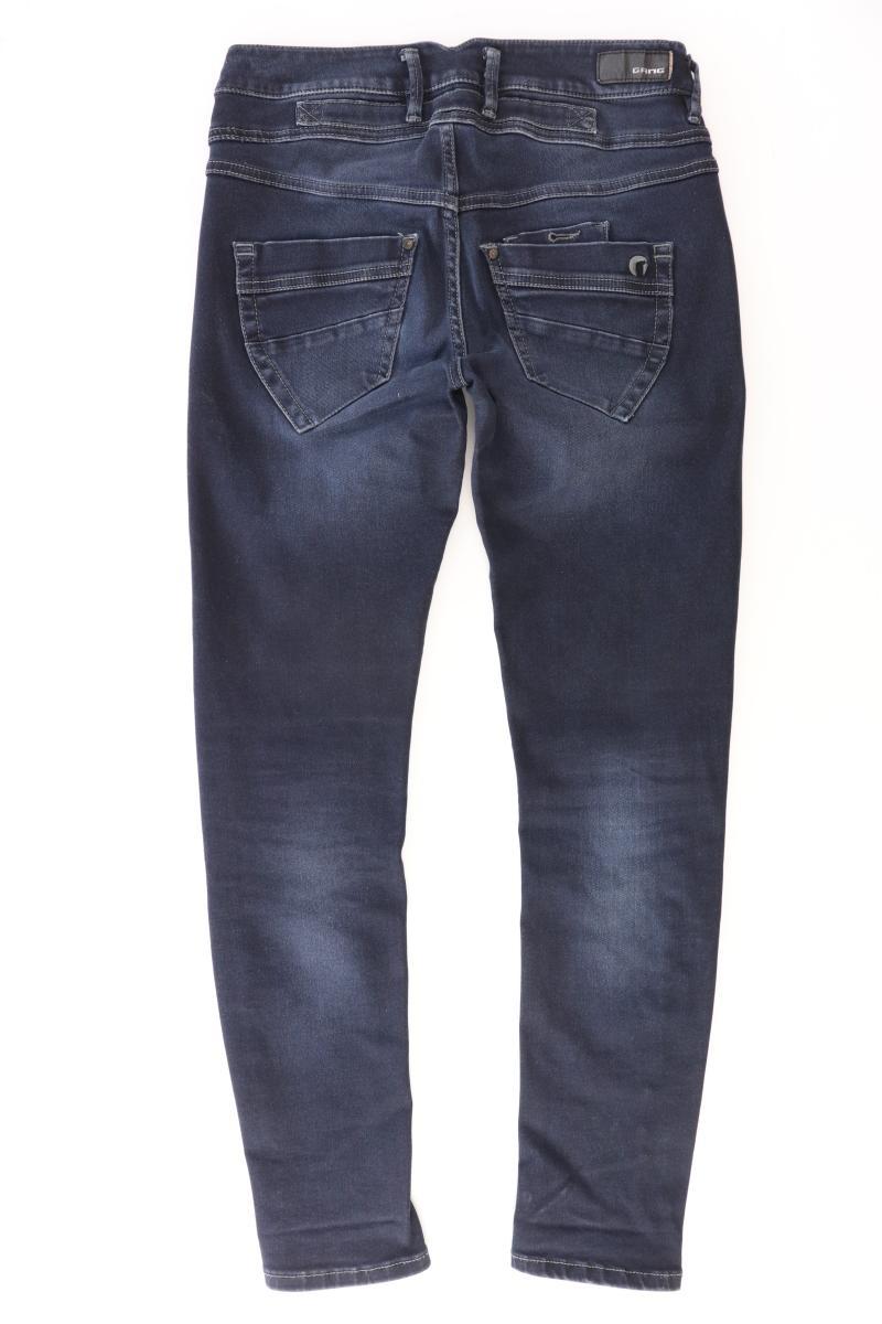 Gang Straight Jeans Gr. W28 blau aus Baumwolle