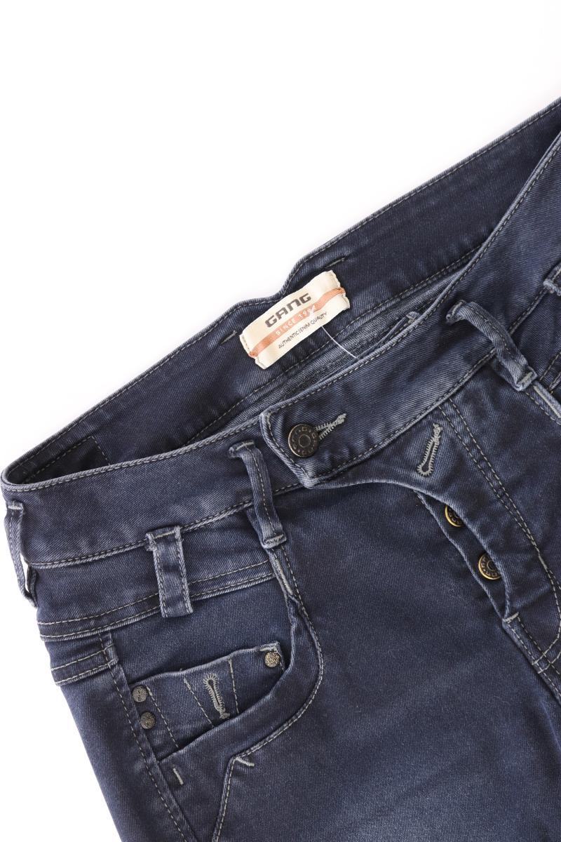 Gang Straight Jeans Gr. W28 blau aus Baumwolle