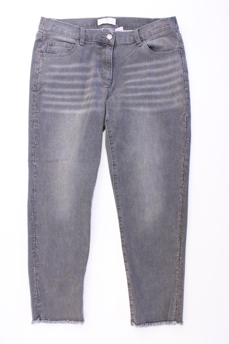 Pfeffinger 7/8 Jeans Gr. Kurzgröße 21 grau aus Baumwolle