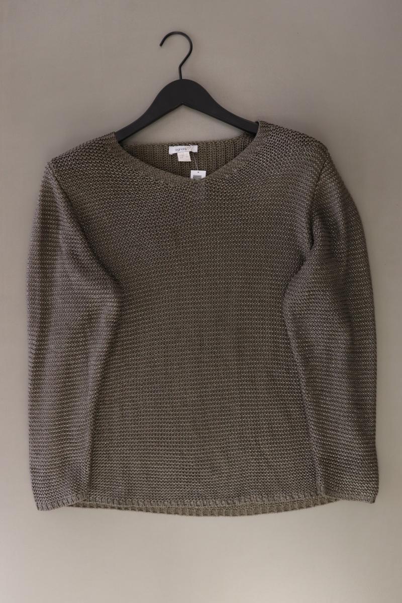 signora M. Pullover Gr. 50 grau aus Polyester