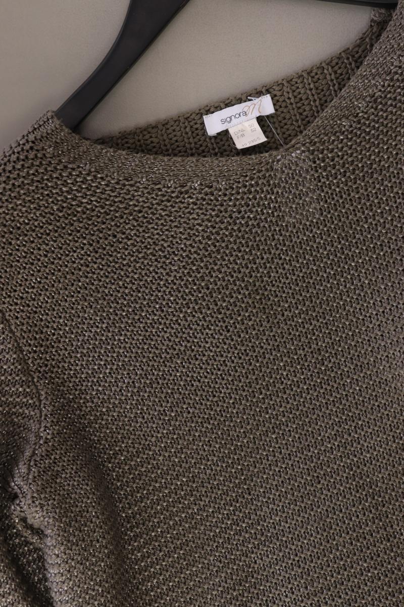 signora M. Pullover Gr. 50 grau aus Polyester