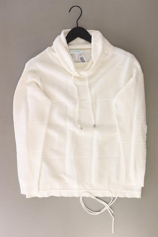 Création L. Pullover Gr. 46 creme aus Baumwolle