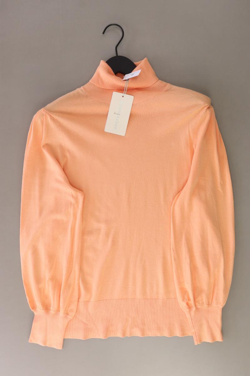 Pfeffinger Rollkragenpullover Gr. 44 neu mit Etikett orange aus Viskose