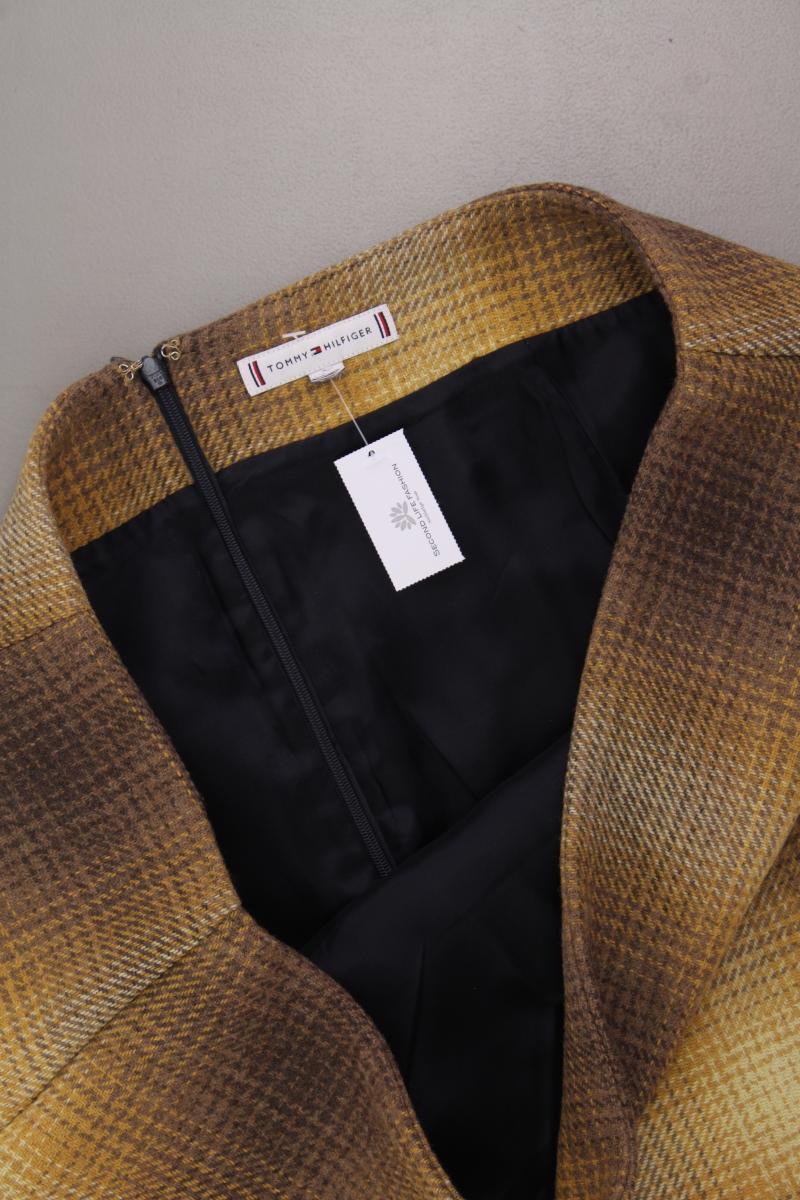Tommy Hilfiger Rock Gr. 44 kariert gelb aus Baumwolle