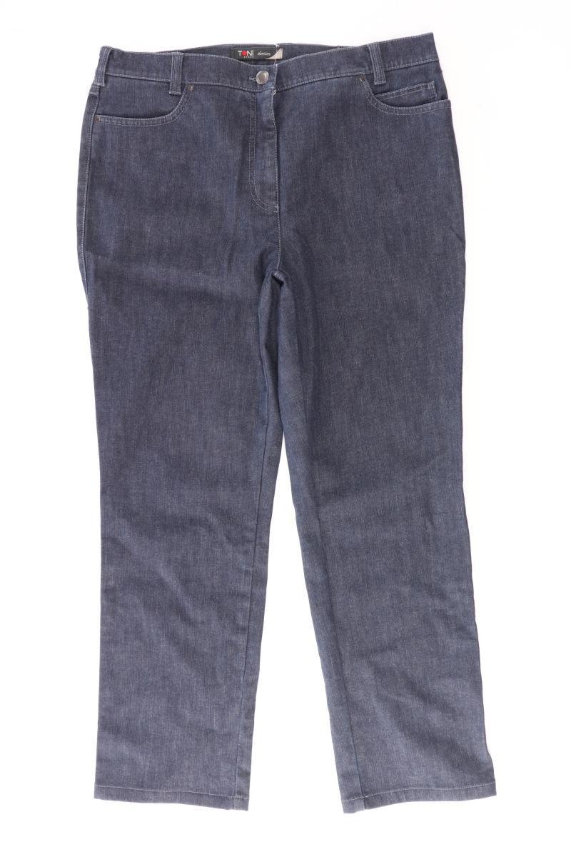 TONI Straight Jeans Gr. Kurzgröße 44 blau aus Baumwolle