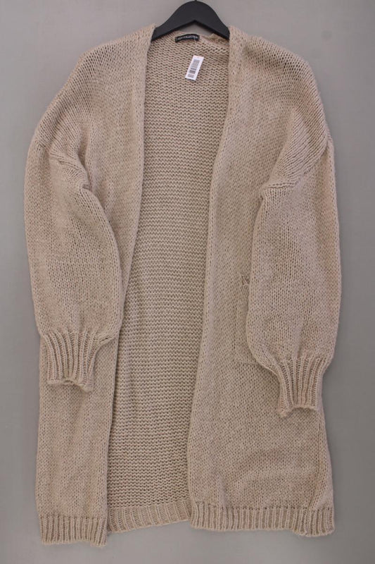 New Collection Strickjacke Gr. OneSize Langarm creme aus Polyacryl