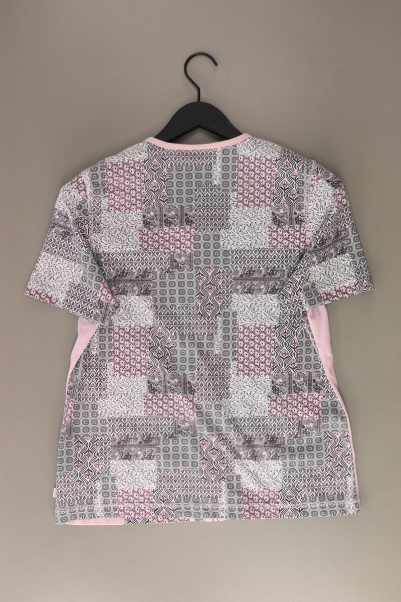 Laura Kent Printshirt Gr. 42 Kurzarm rosa aus Polyester