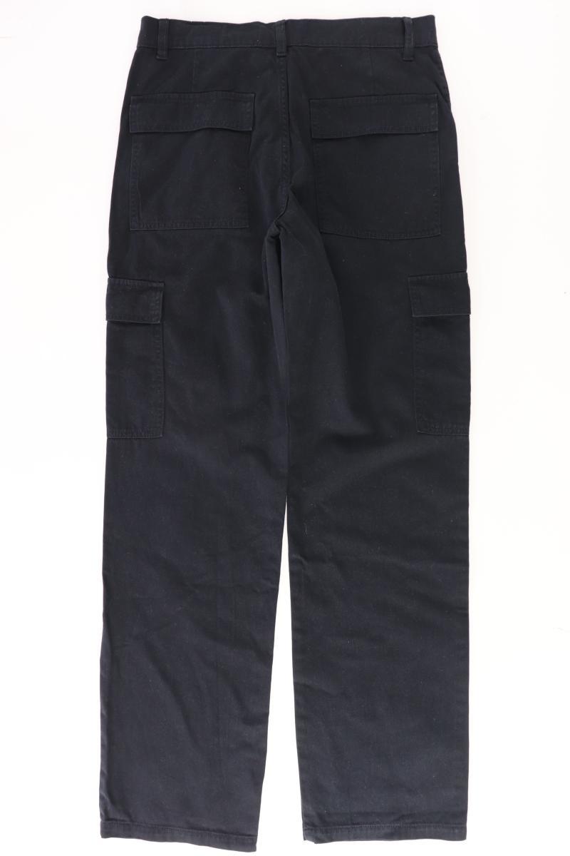 Mango Cargohose Gr. 36 schwarz aus Baumwolle