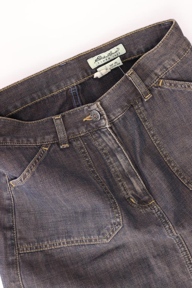 Eddie Bauer Jeansrock Gr. 36 grau aus Baumwolle
