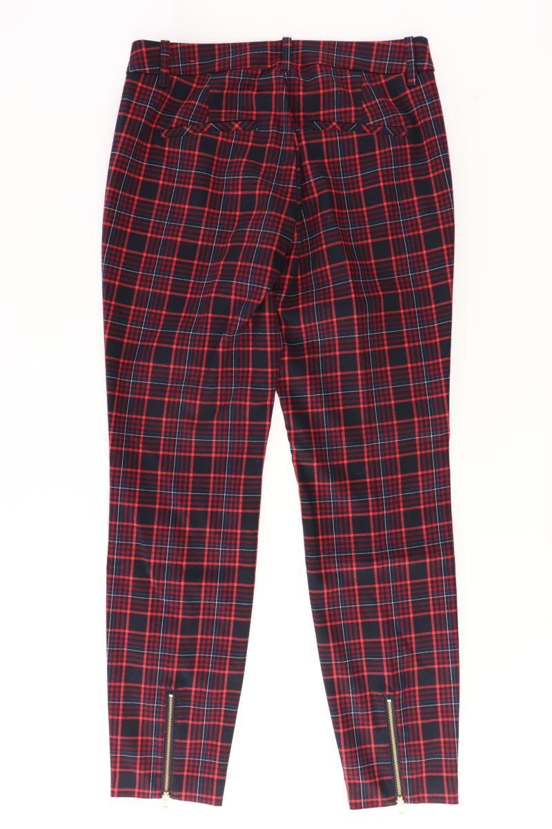 s.Oliver Hose Gr. 34 kariert rot aus Polyester