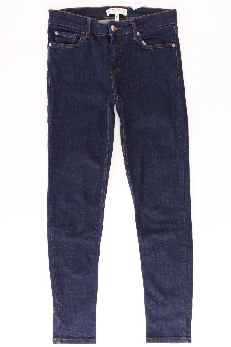 Mango Skinny Jeans Gr. 36 blau aus Baumwolle