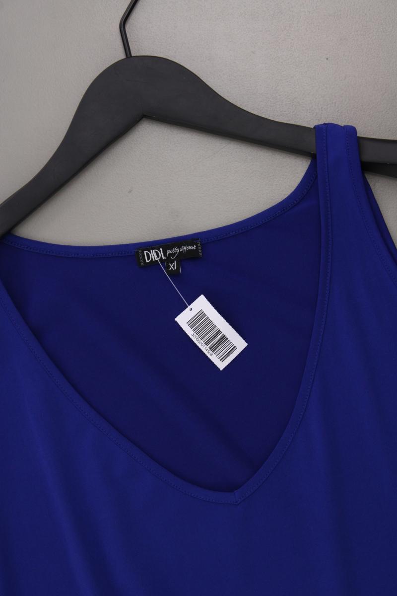 DIDI Trägerkleid Gr. L blau aus Polyester