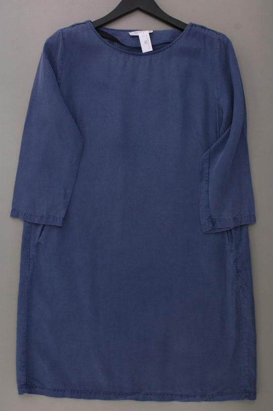 By Bar Amsterdam Midikleid Gr. XL 3/4 Ärmel blau aus Lyocell