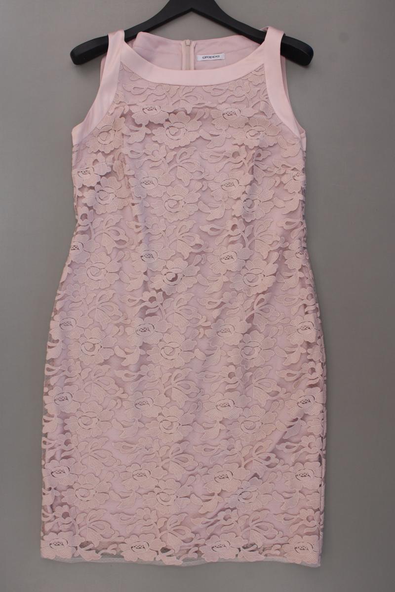 grappa Spitzenkleid Gr. 42 Ärmellos rosa aus Viskose