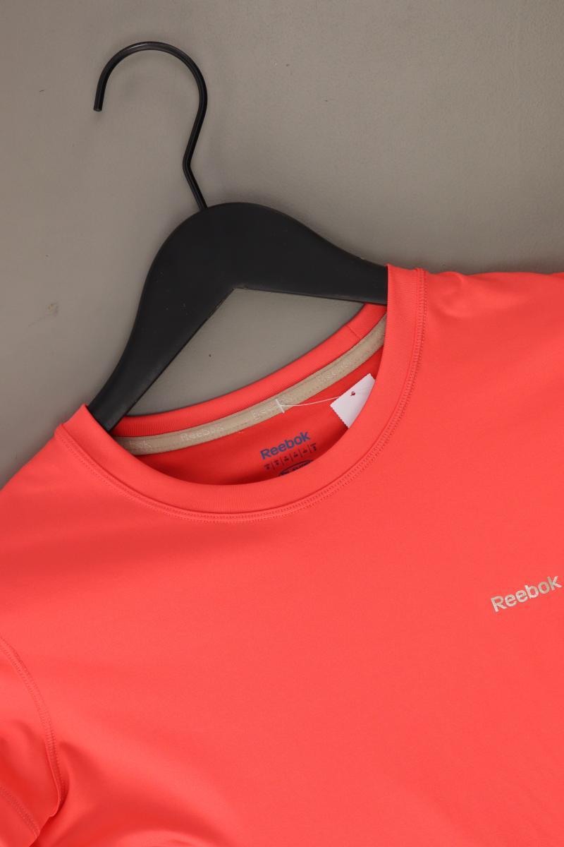 Reebok Sportshirt Gr. 36 Kurzarm rot aus Polyester