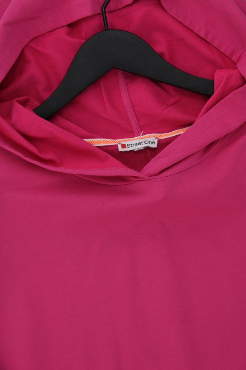 Street One Kapuzenshirt Gr. XL neuwertig Kurzarm pink