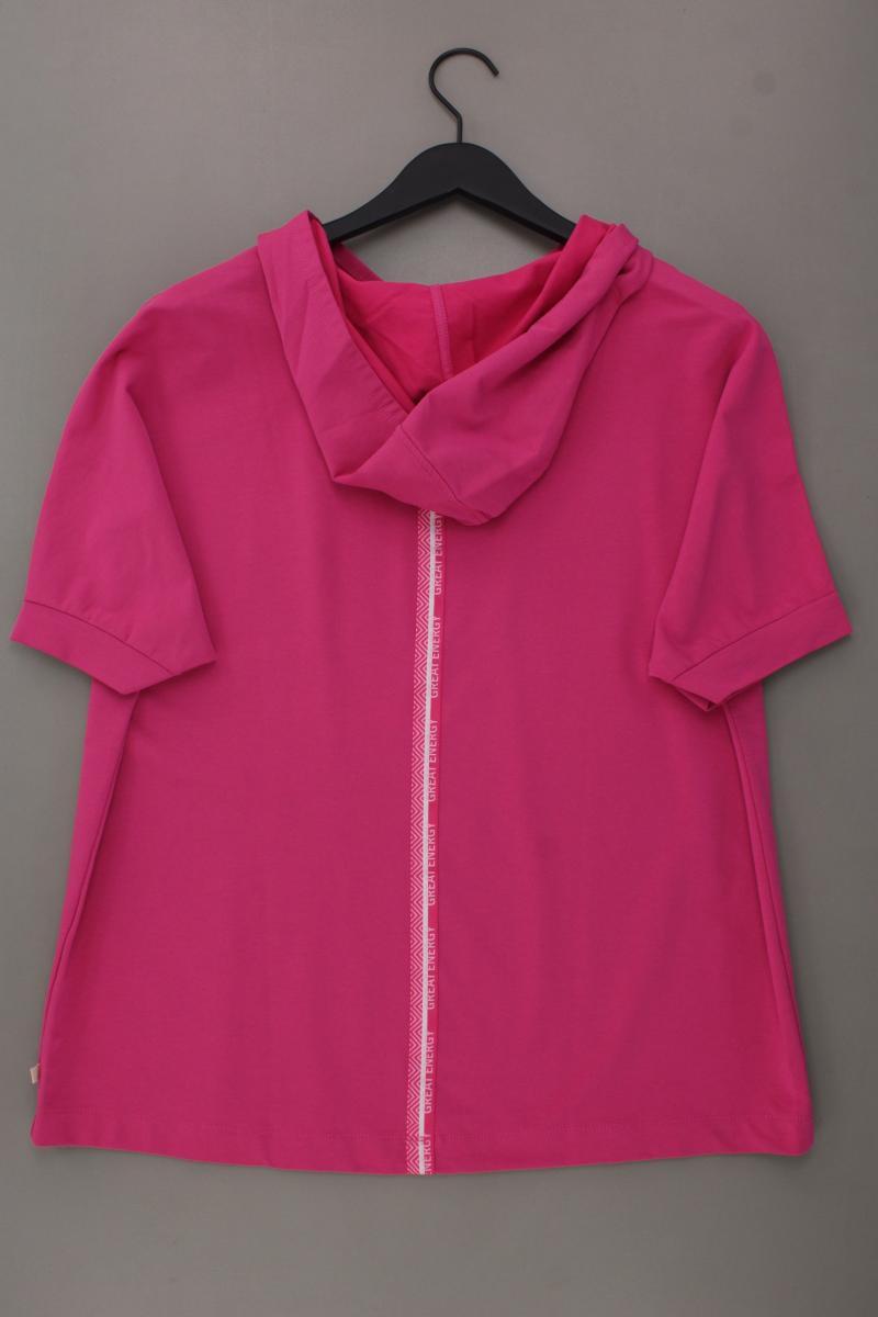 Street One Kapuzenshirt Gr. XL neuwertig Kurzarm pink