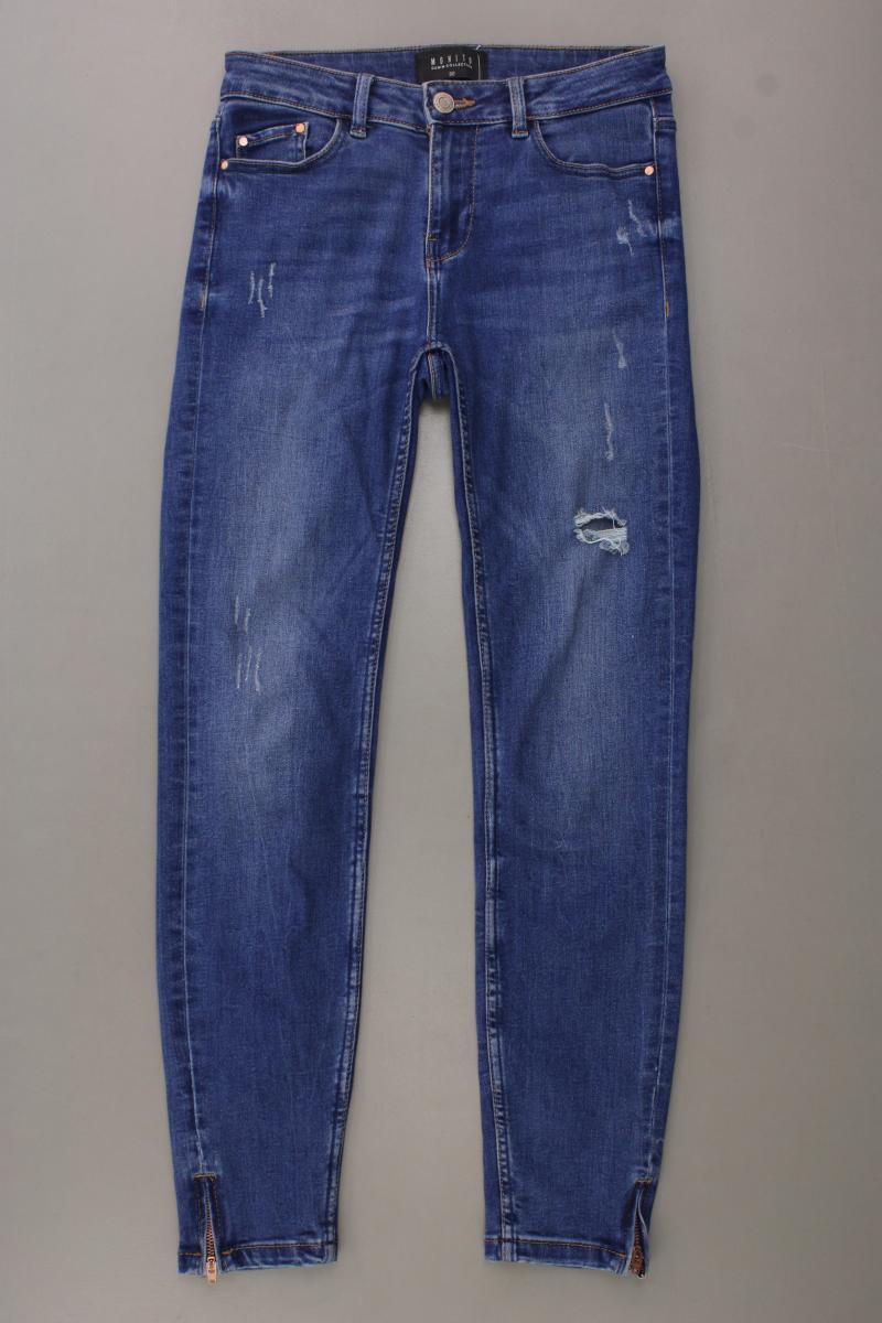 Mohito Skinny Jeans Gr. 32 blau aus Baumwolle